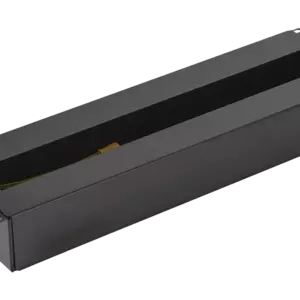DIN рейка  в корпусе 19" 3U-Ч чёрная ССД