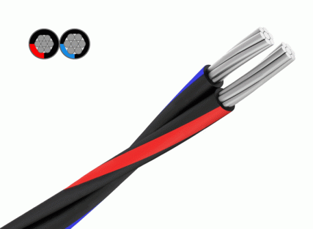 Провод СИП-4 4*25 черный бухта 100м 37439