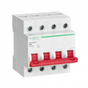 Выключатель нагрузки 4P 63А 400В, City9, Systeme Electric