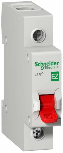Выключатель нагрузки EASY9 (мод. рубильник) 1П  80А 230В, Schneider Electric