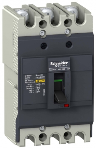 Автоматический выключатель EZC100B 7,5KA 400 В 3П3T 15 A, Schneider Electric