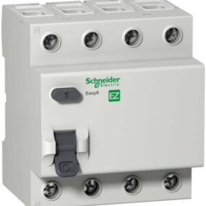 Дифференциальный  выключатель нагрузки EASY 9 (УЗО) 4П 40А 100мА AC 230В, Schneider Electric