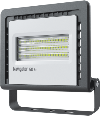 Прожектор светодиодный NFL-01 50W 4000K 4100Lm 200-240B 80° 180x183x38mm IP65 Navigator